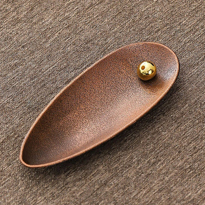 Copper Bead Incense Holder