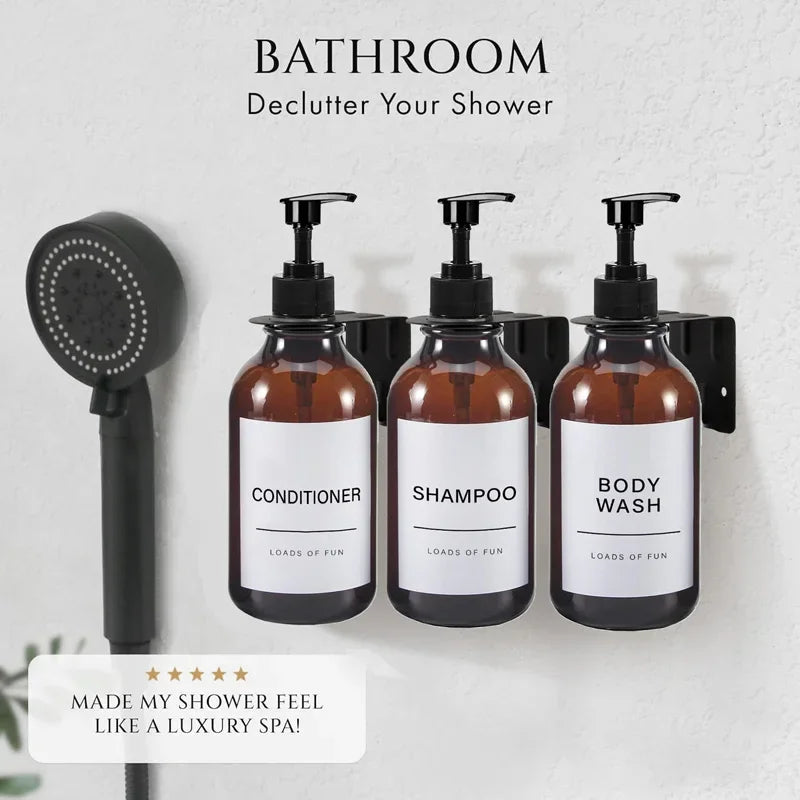 Luxe Bathroom Bottle Set
