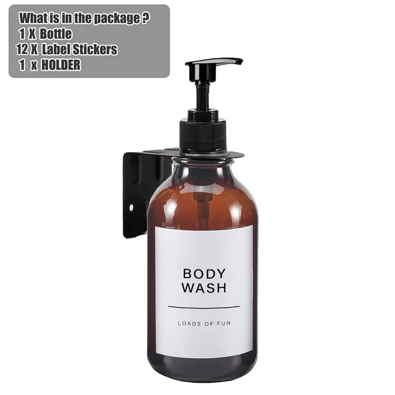 Luxe Bathroom Bottle Set