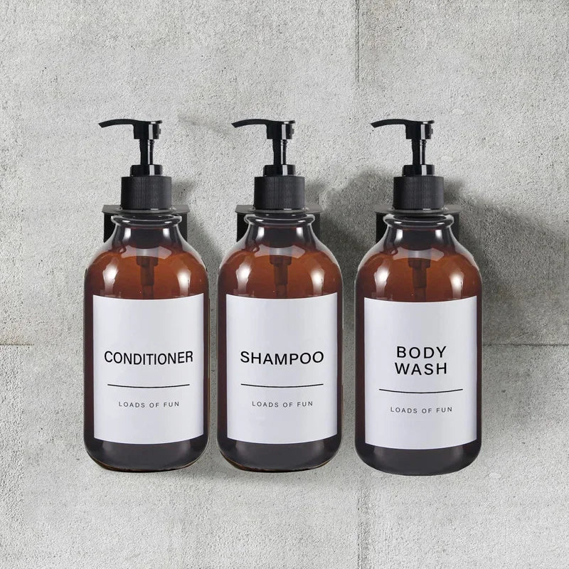 Luxe Bathroom Bottle Set