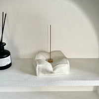 Sculpted Ceramic Incense Holder