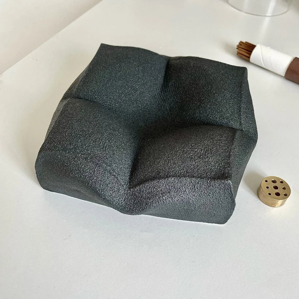 Sculpted Ceramic Incense Holder