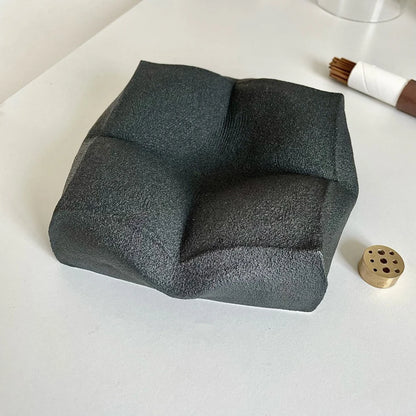 Sculpted Ceramic Incense Holder